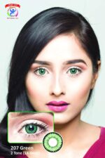 Angel Soft 207 Green Contact Lens