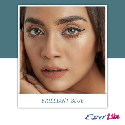 Ego Lite Brilliant blue Contact Lens