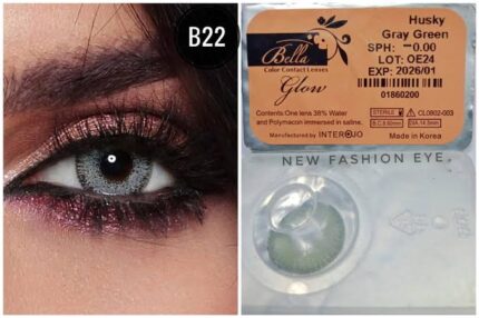 Bella Diamond Gray Green lens